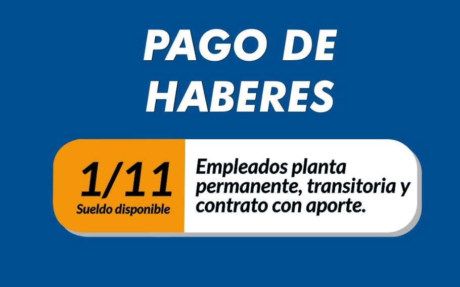 PAGO DE HABERES