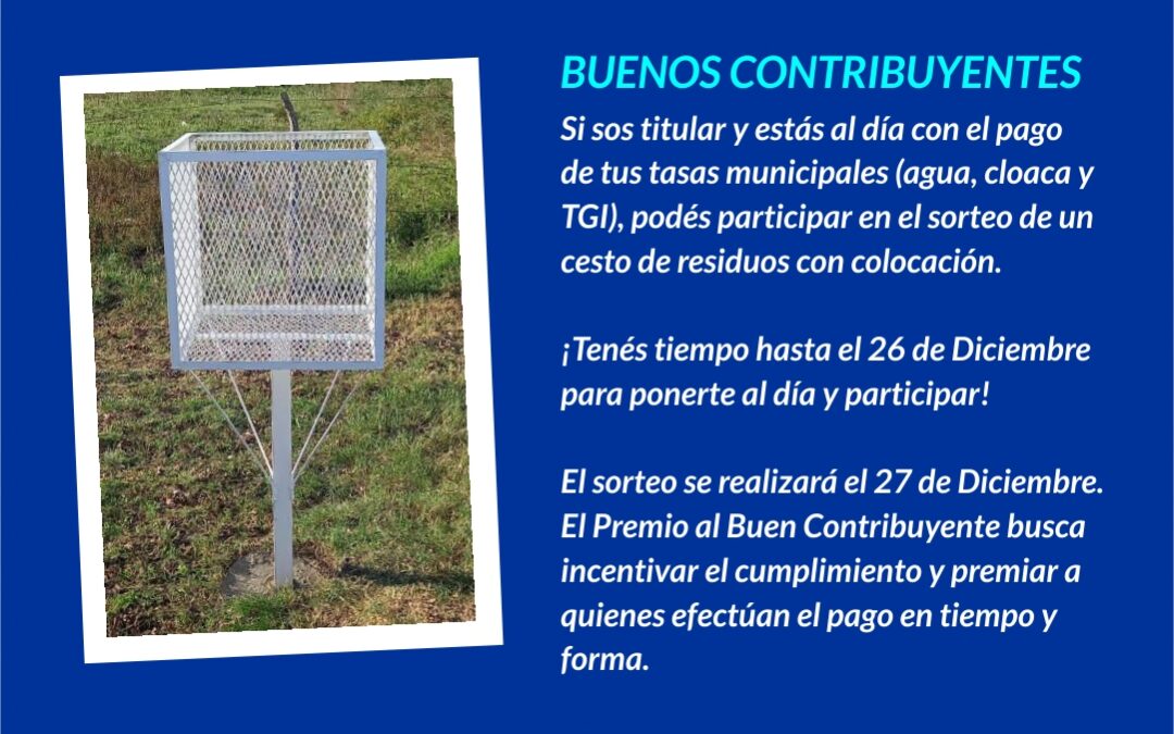 SORTEO BUENOS CONTRIBUYENTES