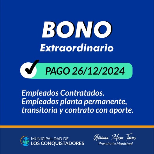 BONO EXTRAORDINARIO