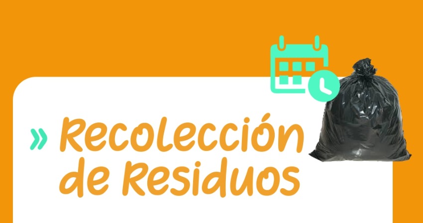 IMPORTANTE: RECOLECCIÓN DE RESIDUOS