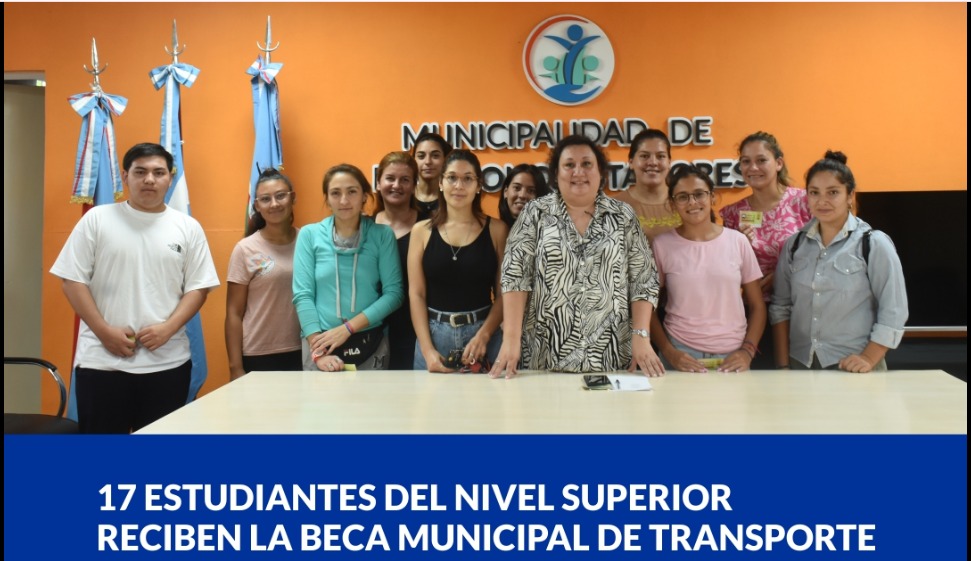 17 ESTUDIANTES BENEFICIADOS CON BECA TRANSPORTE