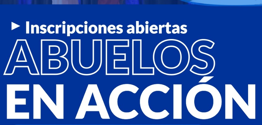 INSCRIPCIÓN ABIERTA PARA «ABUELOS EN ACCIÓN»