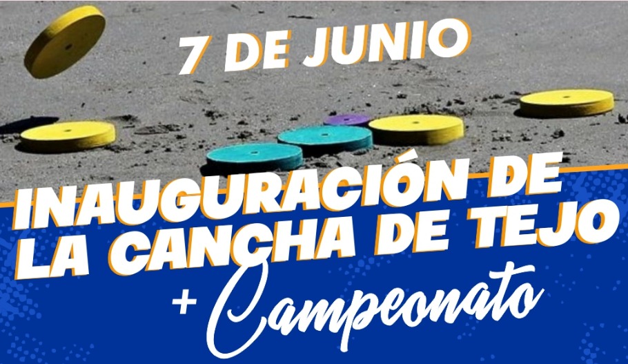 INAUGURAMOS LA CANCHA DE TEJO