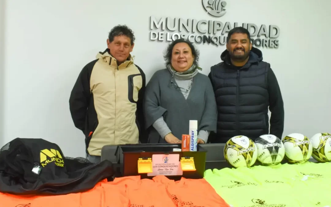 ENTREGA DE ELEMENTOS DEPORTIVOS