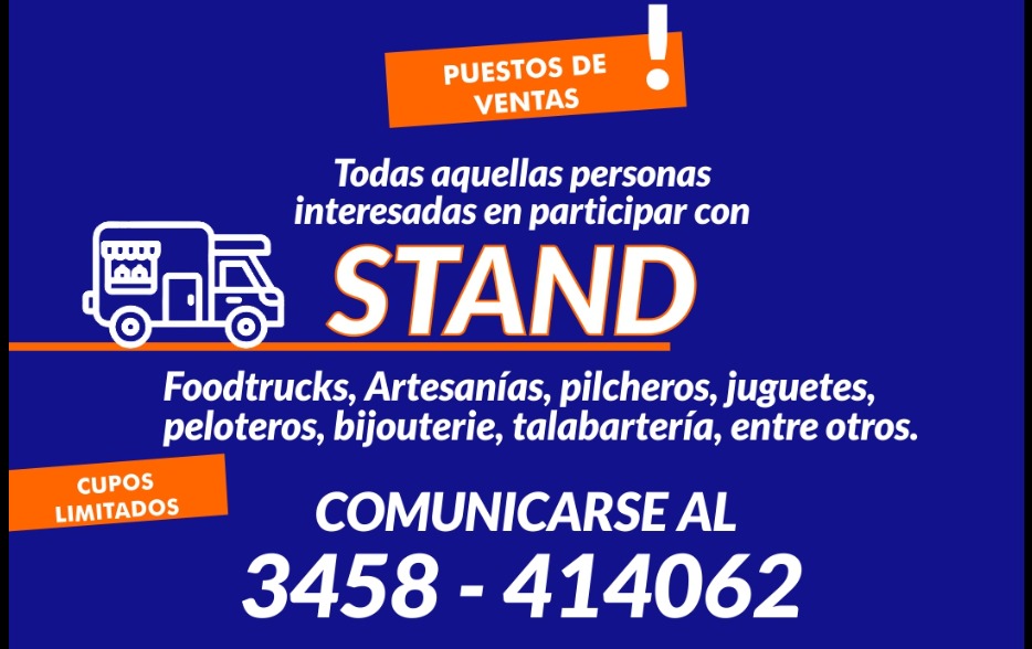 STAND: INSCRIPCIÓN ABIERTA